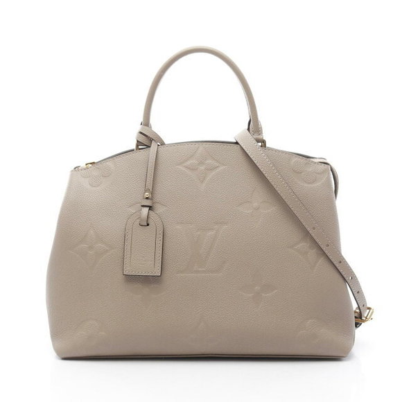 Louis Vuitton Grand Palais Handbag Leather Empreinte Beige - Picture 1 of 6